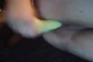 Dirty white squirter black cock sluts pushed her slit with a sex tool