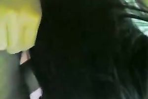 Brown dong for small Malay sexy legal age teenager babe on POV movie