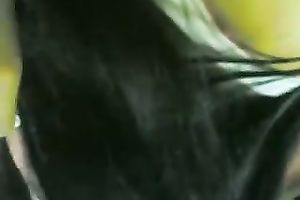 Brown dong for small Malay sexy legal age teenager babe on POV movie