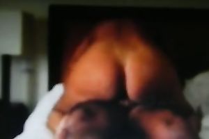 My neighbor's large butted wife is riding me in cowgirl position