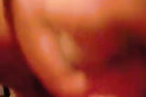 Sensual valuable BJ from my white dirty slut wife filmed closeup