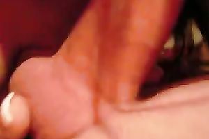 Sensual valuable BJ from my white dirty slut wife filmed closeup