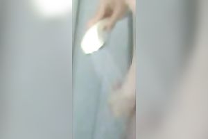 My totally naked GF feels comfortable showering in front of me