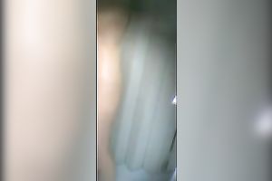 My totally naked GF feels comfortable showering in front of me