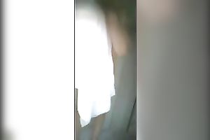 My totally naked GF feels comfortable showering in front of me