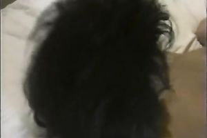 Devilishly hot brunette hair can't live without being dominated during sex