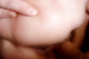 Fucking my honey quickly and jerking off my rod on her thighs