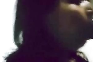 Lewd Indian wench with massive meatballs is worthwhile at giving oral sex