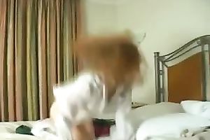 Solo movie scene with my redhead ex GF demonstrating her body