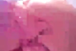 Aunt acquires lustful in bathroom and masturbates using soap and her toy