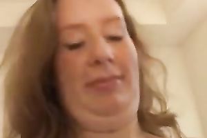 Black weenie for this breasty white cougar is like a miracle