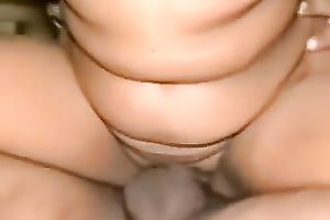 Sexy Indian whore rides dick in reverse cowgirl position