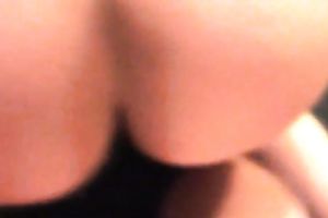 My concupiscent BBC slut masturbates for me and then that babe bonks me on top