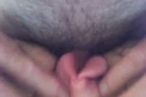 Playing with biggest slit lips and fucking my girl missionary style