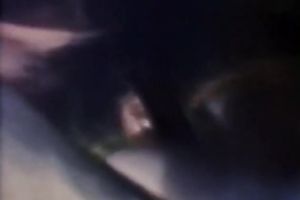 Naughty brunette hair enjoys getting team-fucked from behind