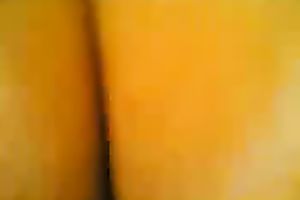 Squeezing my girlfriend's swollen teats in front of a camera