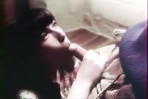 Brunette pippin gives some great oral-sex to a attractive stud