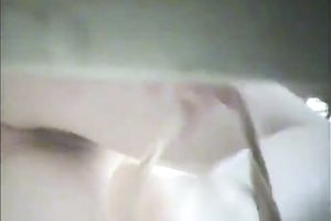 Hidden camera catches bootylicious chick stripping