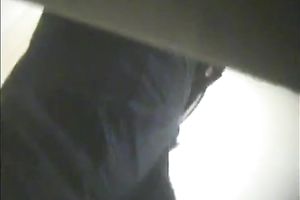 Hidden camera catches bootylicious chick stripping