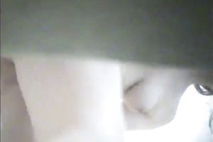 Hidden camera catches bootylicious chick stripping