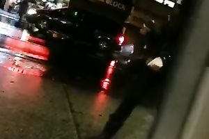 Big-assed woman receives caught on my hidden cam in a shop