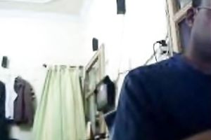 Filthy Indian non-professional GF takes off her clothing in front of the camera