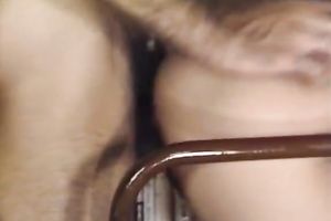 Nasty retro milf sucks a knob and enjoys rear banging