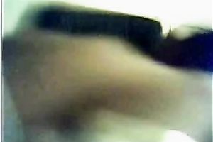 My sexy Indian aunt stripped her wobblers on web camera