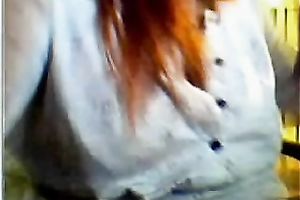 My sexy Indian aunt stripped her wobblers on web camera