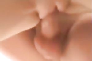 Slim brunette hair sucks a prick and welcomes it in her smooth vag