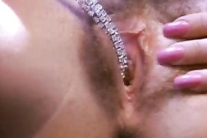 Beautiful lesbian women please every other and receive fucked