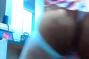 Webcam solo with my fresh fuckbuddy dancing and flashing her a-hole