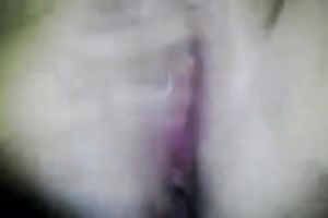 Stuffing my pink pecker in the cum-hole and butt of my wifey