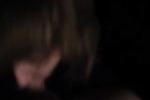 Russian white women sucks my knob and pays special attention to my balls