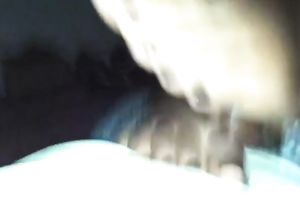 My plump wifey favours me with a wonderful footjob in POV movie scene