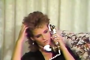 Sexy blondie in dark and white underware acquires her juicy fur pie licked