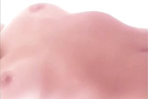 Horny swarthy cutie sucks white large knob in public restroom