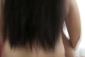 Big-assed dark brown mommy groans crazily during the time that jumping on a wang