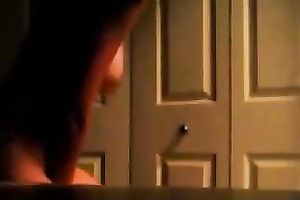 My bosomy dark brown white women groans sweetly whilst riding my dong