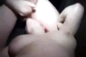 My naughty wifey gives me an outstanding oral-sex in my car