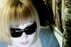 Webcam solo episode with me kneading my big natural whoppers