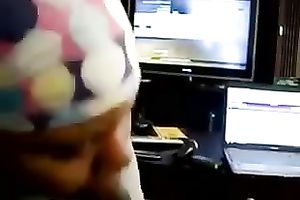 My bulky ebon fuckbuddy sucks my weiner in POV scene