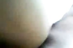 POV video with me fucking my wife's constricted backdoor from behind