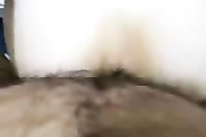 POV video with me fucking my wife's constricted backdoor from behind