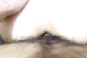 POV video with me fucking my wife's constricted backdoor from behind