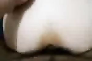 POV video with me fucking my wife's constricted backdoor from behind