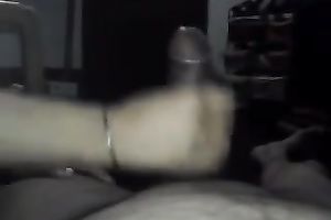 My hubby eats my trimmed pussy and lets me rub and ride his rod