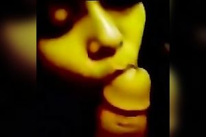Stunning dilettante Indian white women gobbles my shaft on web camera