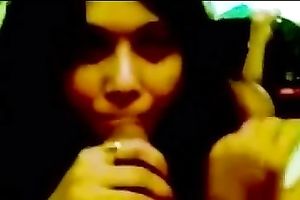 Stunning dilettante Indian white women gobbles my shaft on web camera