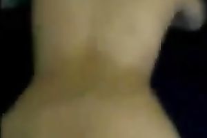 My lubricious Indian girlfriend desires it from behind